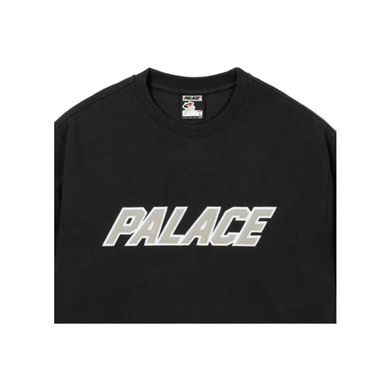 PALACE Applique Team Crew-1