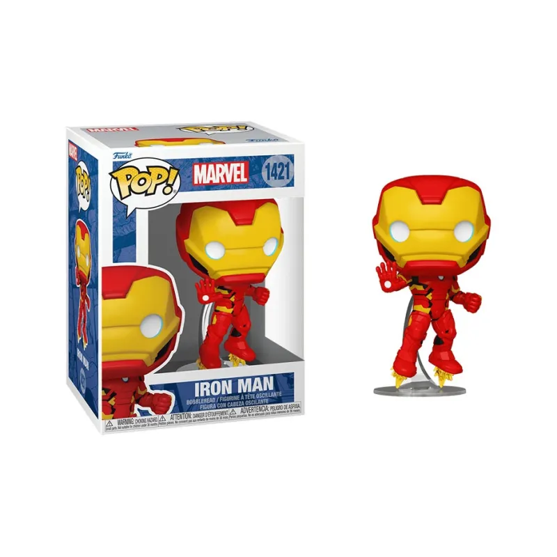 Funko The Avengers Iron Man Takeoff Action Chibi Figures-2