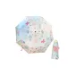 Five-Fold 8-Rib Heart Butterfly Rain Umbrella