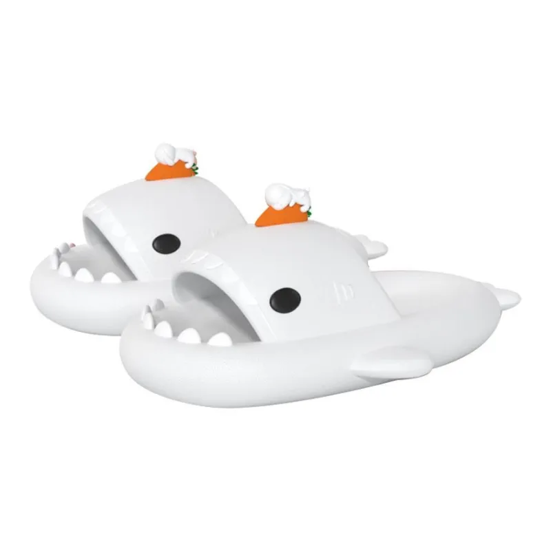 Yamada Hyakuju Slippers White, Pink-0