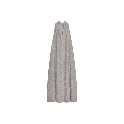 ZARA ZW Series Sleeveless Dress Women's Brown/White