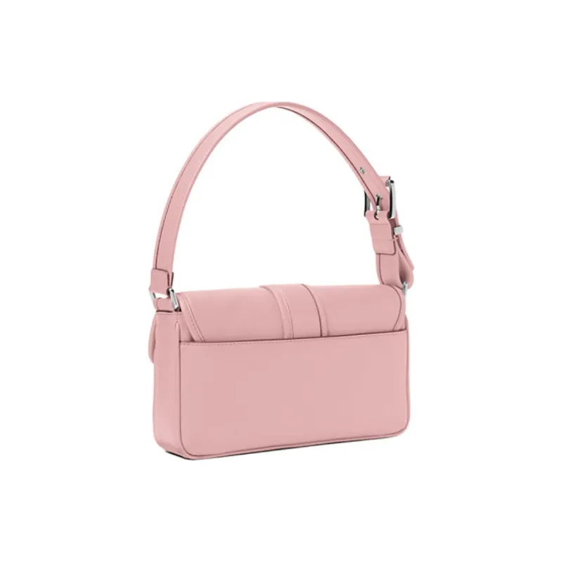 MICHAEL KORS Colby Leather Shoulder Bag Medium Size Women's Pink-1