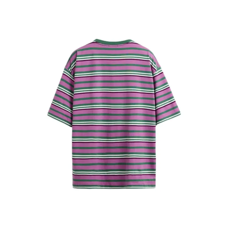 ZARA T Shirts Men Pink/White-1