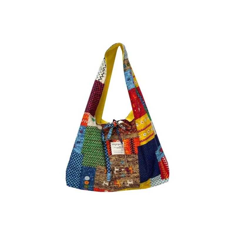 Parker Bear Canvas Shoulder Bag Women's Multicolor-7
