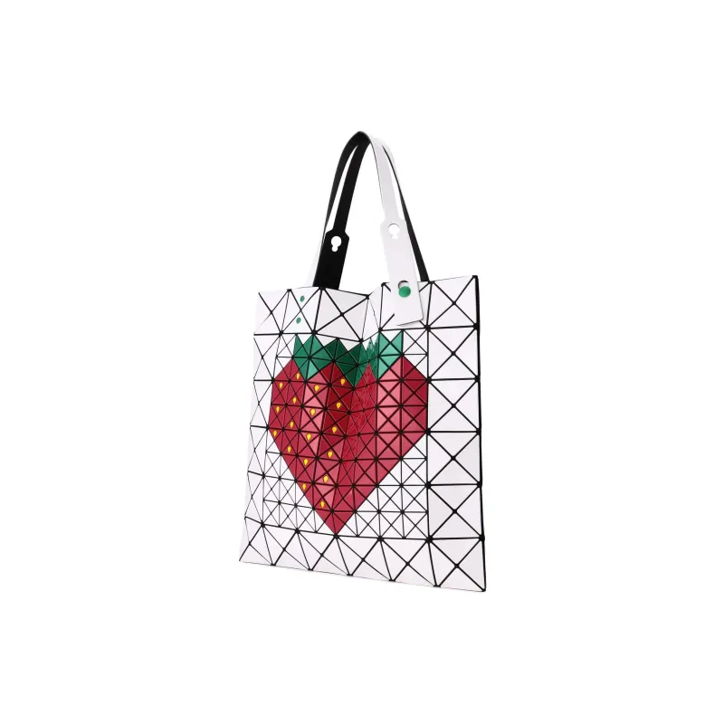 ISSEY MIYAKE Polyvinyl Chloride Resin Tote Bag, Shopping Bag, Handbag Unisex White-1