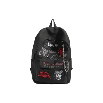 URBAN FOREST Canvas Backpack Unisex Multicolor