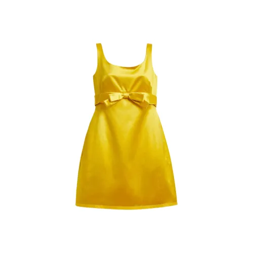 COACH Sleeveless Dress Women's Yellow