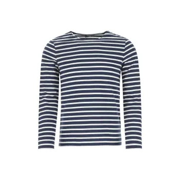 SAINT JAMES Striped Crewneck T Shirt