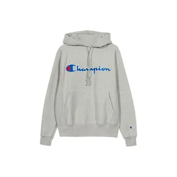 Champion Sweatshirt US Version Unisex Light Gray