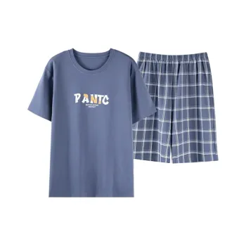 MIIOW Pajama Set Men's Royal Blue