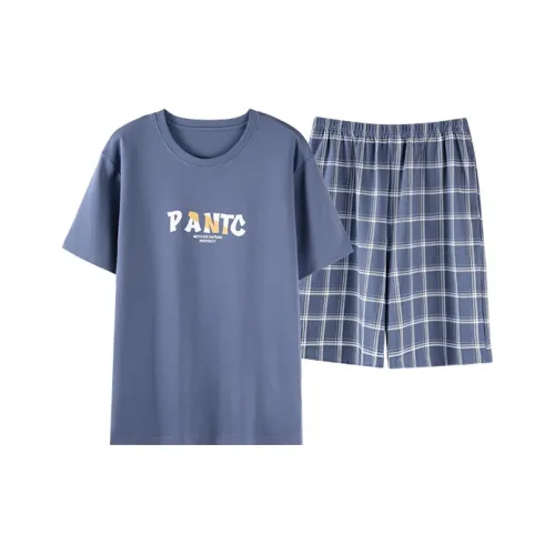 MIIOW Pajama Set Men's Royal Blue