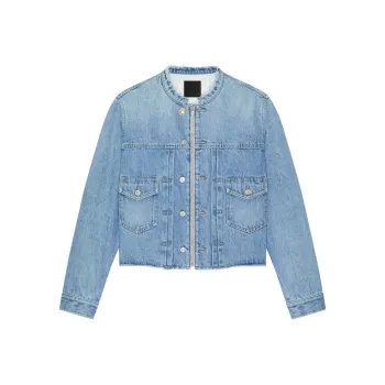 Givenchy Denim Jacket Men's Blue