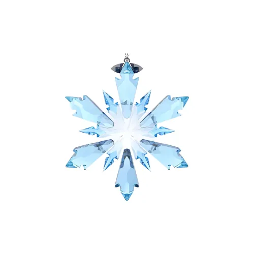 Swarovski Crystal, Ribbon, Metal Pendants Unisex Blue