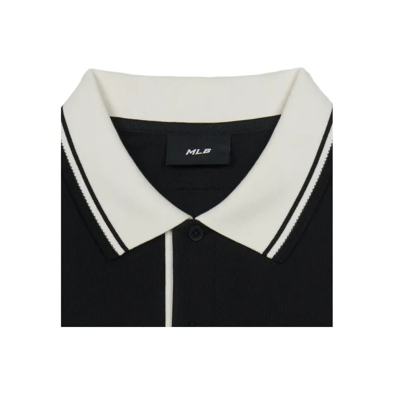 MLB New York Yankees Polo Shirt Unisex Black-2
