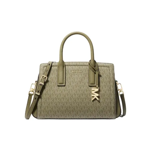 MICHAEL KORS Coated Canvas Shoulder Bag Crossbody Bag Handbag Small Size Women's