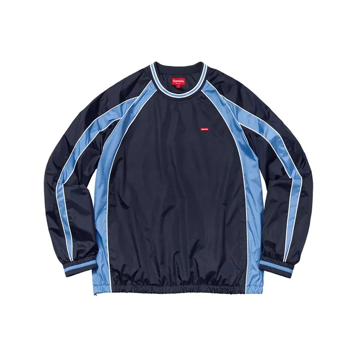 Supreme Piping Warm Up Pullover-0