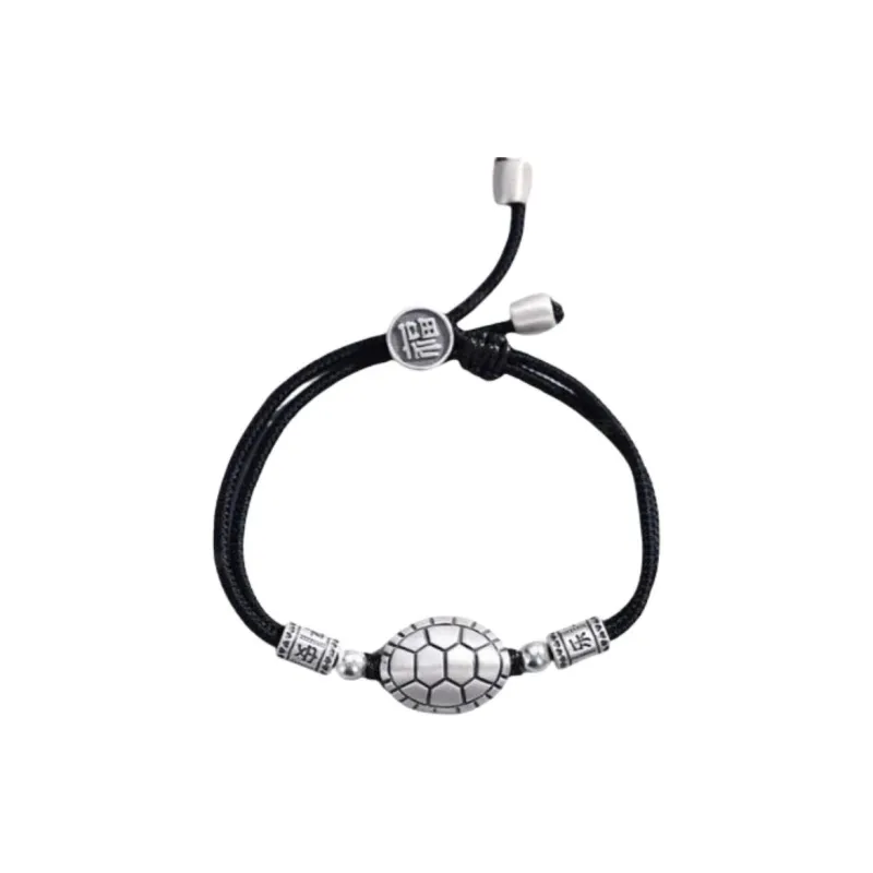 Stone Edge Poly 999 Fine Silver Pure Silver Bracelets Unisex-0