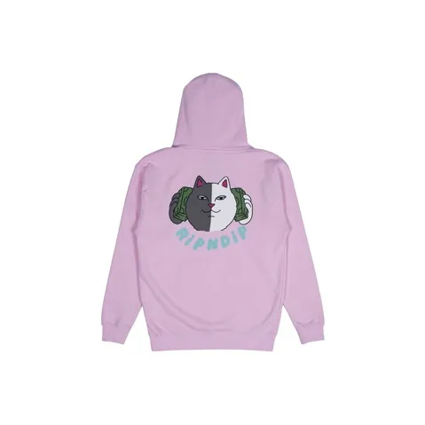 RIPNDIP Hooded Regular Sweatshirt Unisex Pink-0
