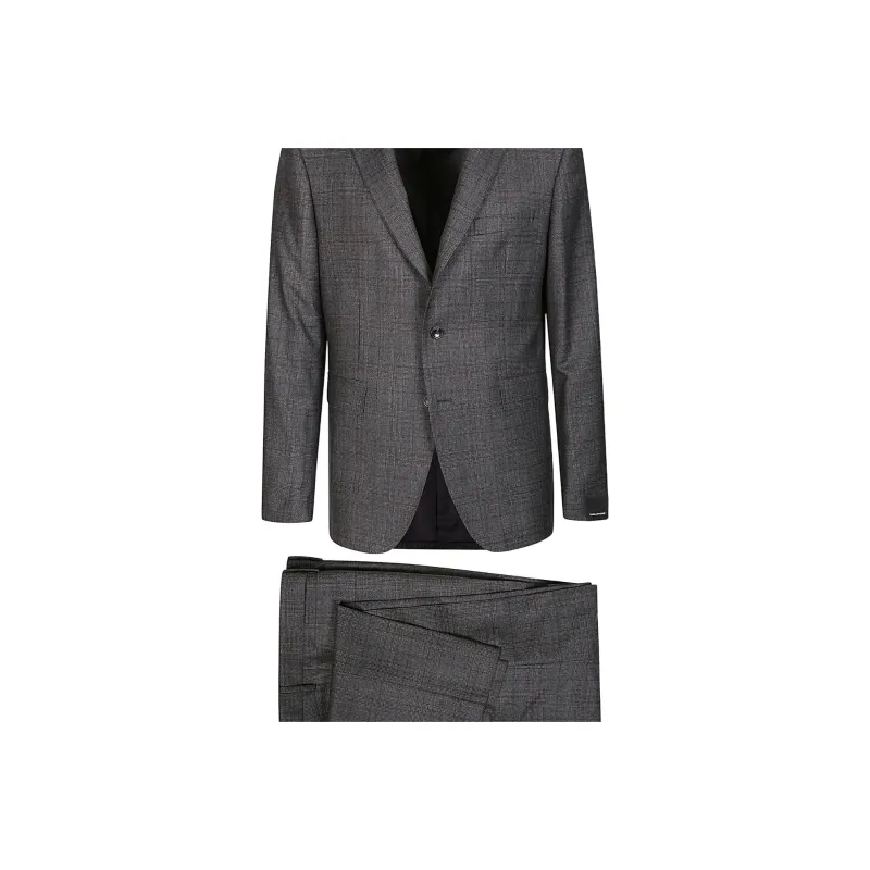 Tagliatore Single Breasted Two Piece Suit Set-4