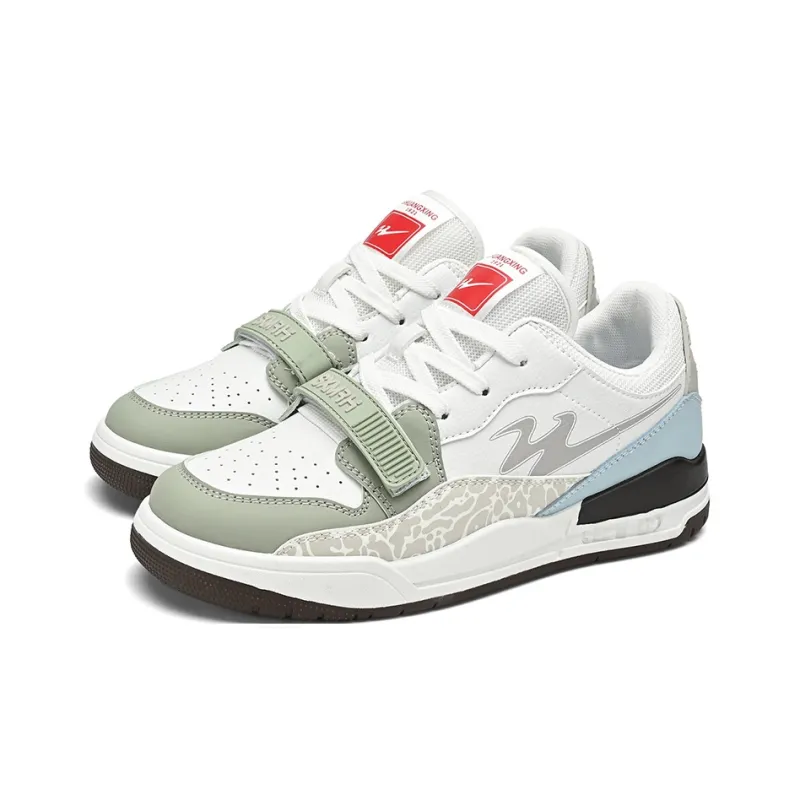 Binary Lightweight Wear Resistant And Slip Resistant Low Top Skateboard Shoes Men's-10
