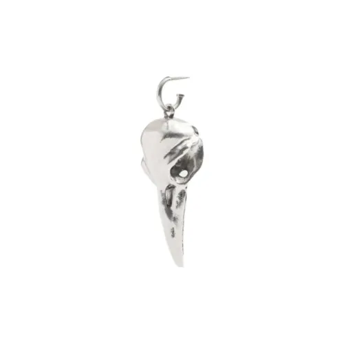 COACH Resin, Brass Plated, Titanium Earrings Women's Silver