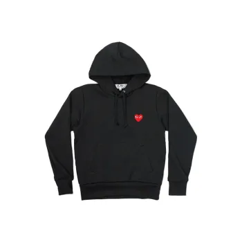 Comme Des Garcons Play Red Heart Hoodie