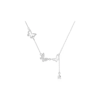 PUTUOSHANWENCHUANG S999 Fine Silver Necklaces Women's