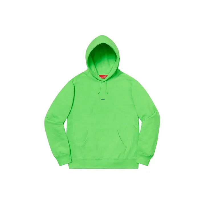Supreme Micro Logo Hooded Sweatshirt-0