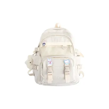 H YXIANG Nylon Backpack Unisex Multicolor