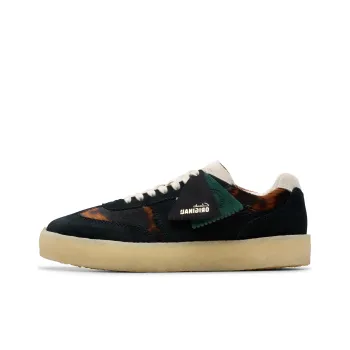 Clarks Low Top Casual Shoes Unisex Black