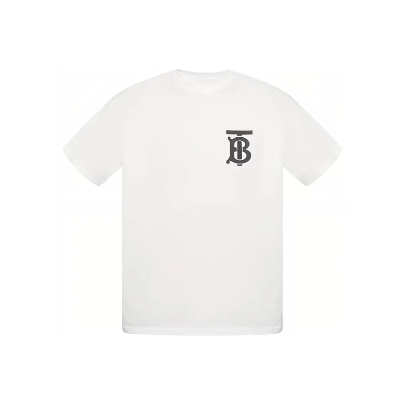 Burberry T Shirts Men White-0