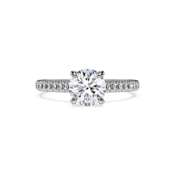 Swarovski 18K White Gold Rings Women's Silver