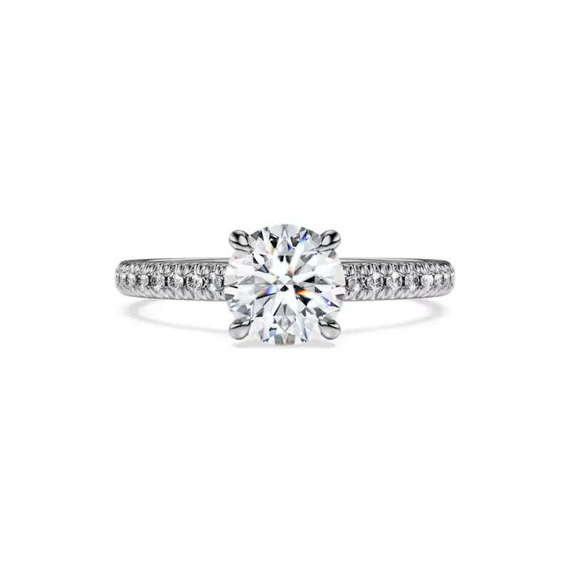 Swarovski 18K White Gold Rings Women's Silver-0