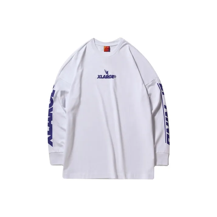 Xlarge X LINING Sweatshirts Men White-0