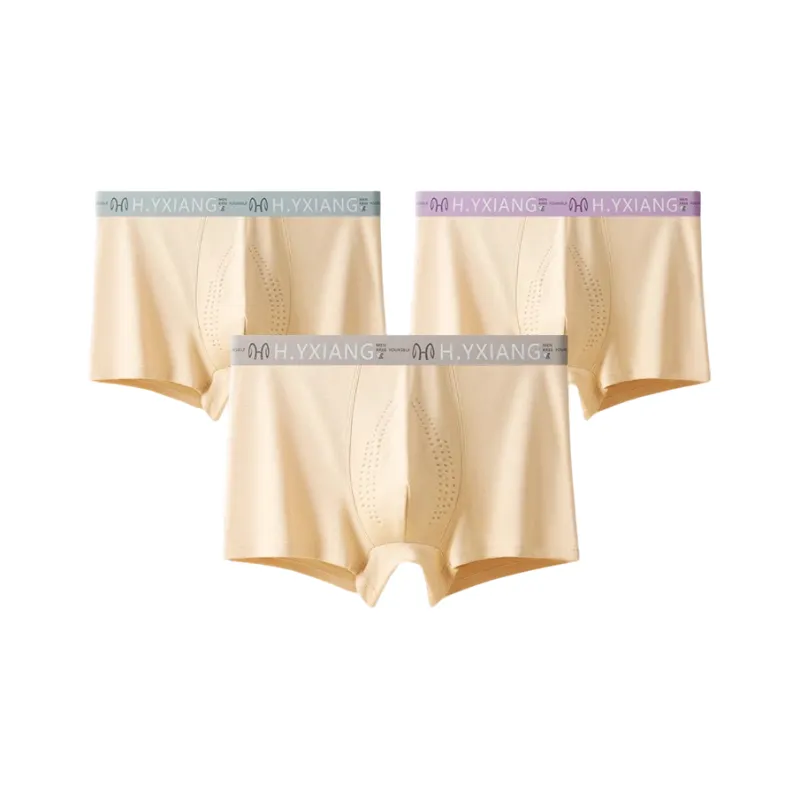 H YXIANG Underpants Men's Combo Set-6