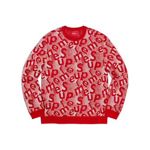 Supreme Scatter Text Crewneck
