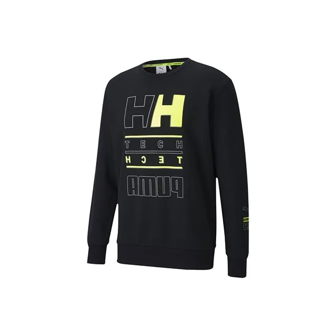 PUMA Sweatshirts Unisex Black-0