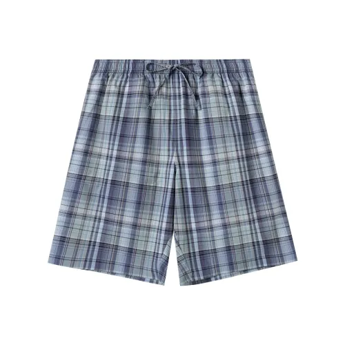 Shuya Pajama Pants Men's Gray Purple