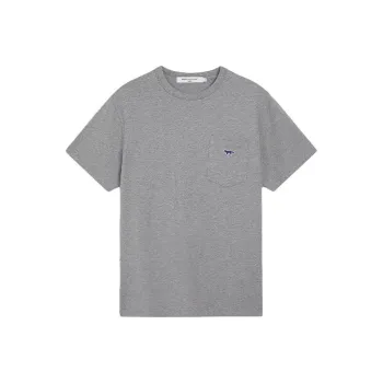 Maison Kitsune T Shirts Men Gray