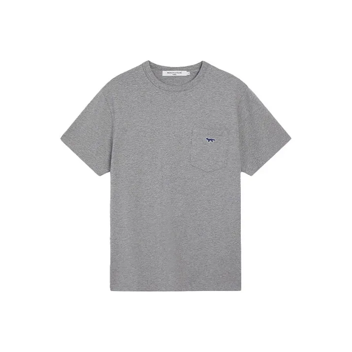 Maison Kitsune T Shirts Men Gray-0