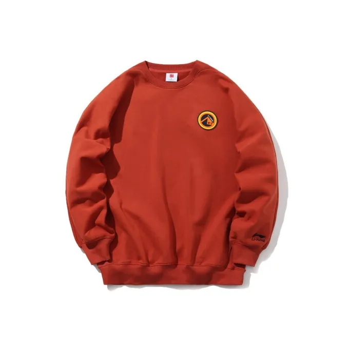 LiNing Sweatshirts Men Red-0