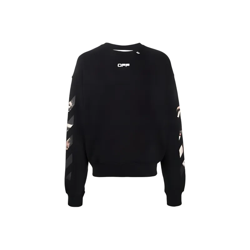 OFF WHITE Caravaggio Arrows Over Sweatshirt-0