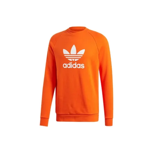 Adidas Originals Sweatshirts Men Orange Yellow
