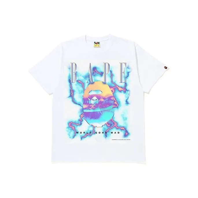 A BATHING APE Lightning Tee-3