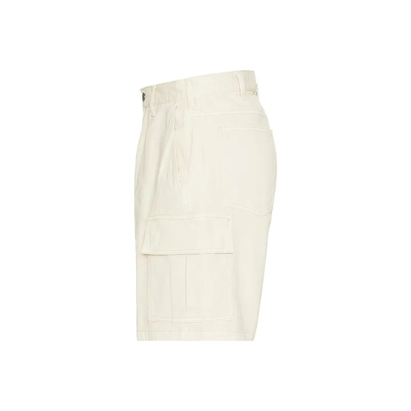 YOBEYI Denim Shorts Men's White-2
