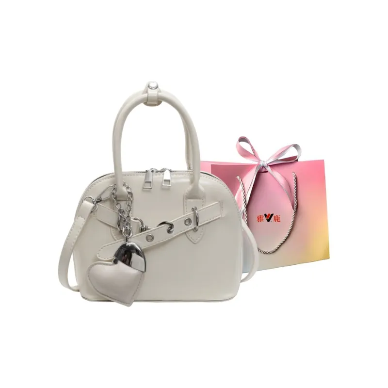Yalu PU Shoulder Bag, Crossbody Bag, Handbag Regular Women's Black/Light Pink/Ecru/Light Blue-14