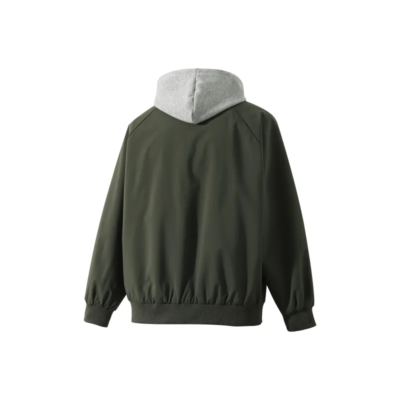 OGEK Jacket Unisex Black Includes Gray Hats & Caps Detachable-5