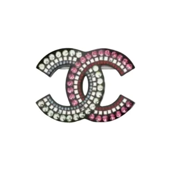 CHANEL Resin Brooches Unisex Multicolor
