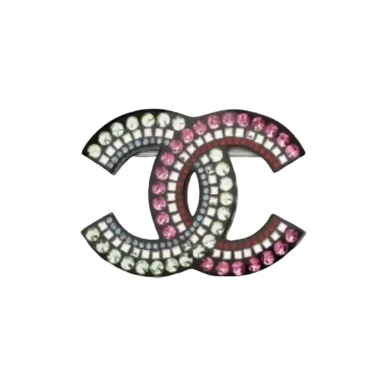 CHANEL Resin Brooches Unisex Multicolor-0