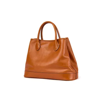 KAISER Cow Leather Handbag Women's Sunset Yellow